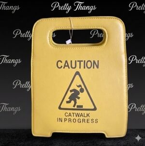 Caution Sign Handbag